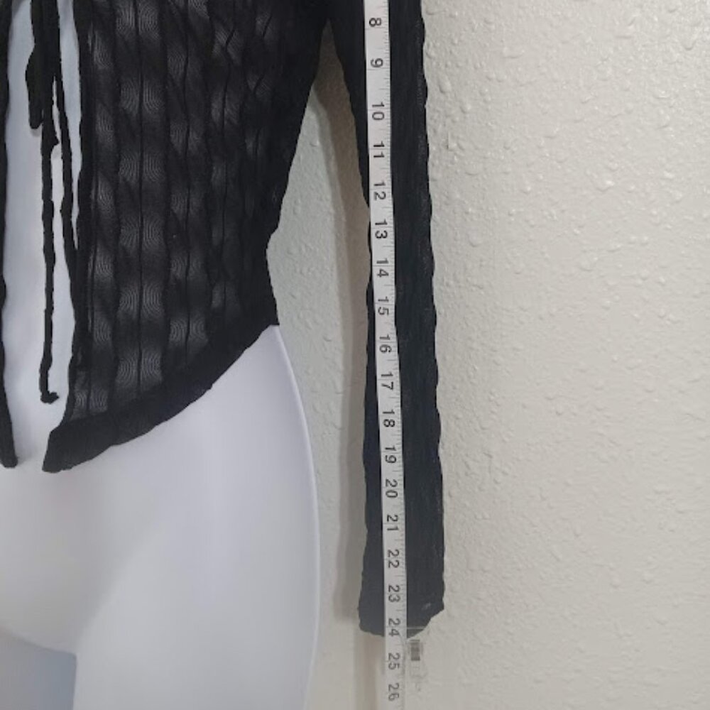 FERAL APPAREL - sheer Cardigan - Picture 7 of 11